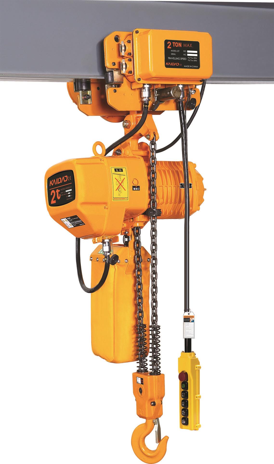 Elektrokettenzug 2T mit Elektrofahrwerk
