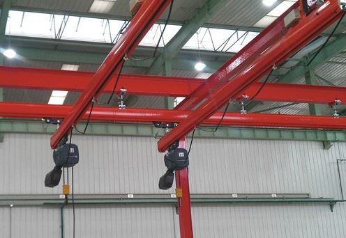 Flexibler modularer Kran vom Typ KBK